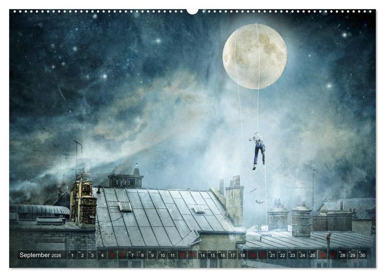 Produktbild: Willkommen im Reich der Fantasie (Wandkalender 2026 DIN A2 quer), CALVENDO Monatskalender