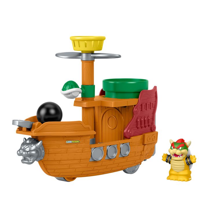 Produktbild: Fisher-Price Little People Super Mario Bowser&acute;s Airship