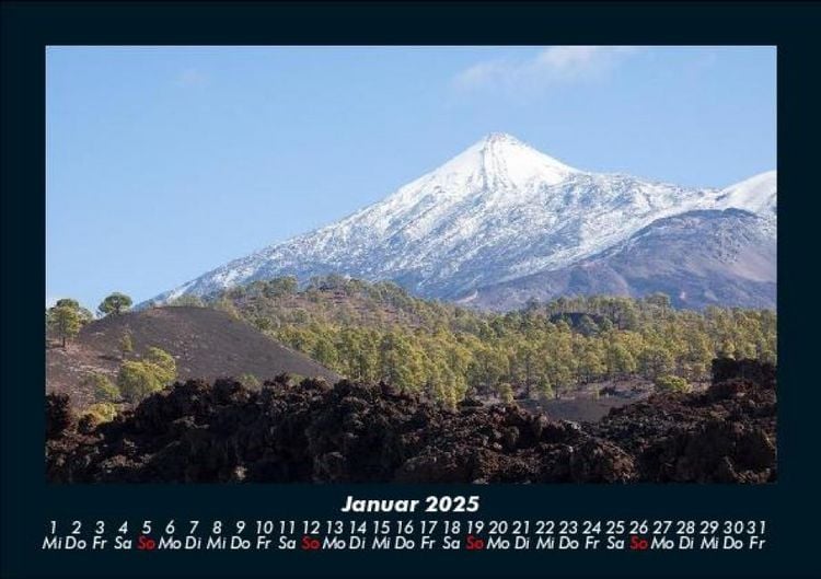 Produktbild: Bergige Welten 2025 Fotokalender DIN A5