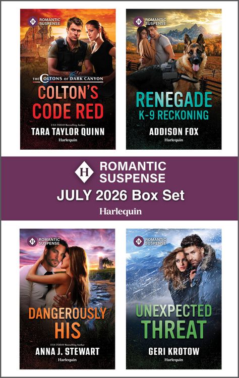 Produktbild: Harlequin Romantic Suspense July 2026 - Box Set