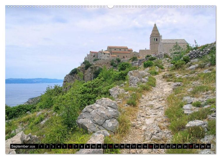 Produktbild: Kvarner Golf - Kroatien (hochwertiger Premium Wandkalender 2026 DIN A2 quer), Kunstdruck in Hochglanz