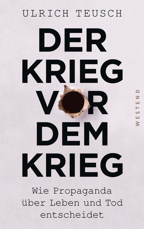 Produktbild: Der Krieg vor dem Krieg