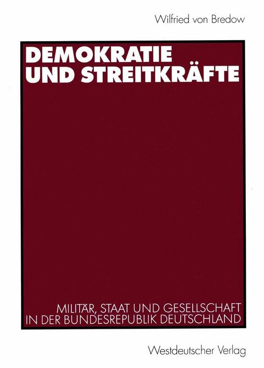 Produktbild: Demokratie und Streitkr&auml;fte