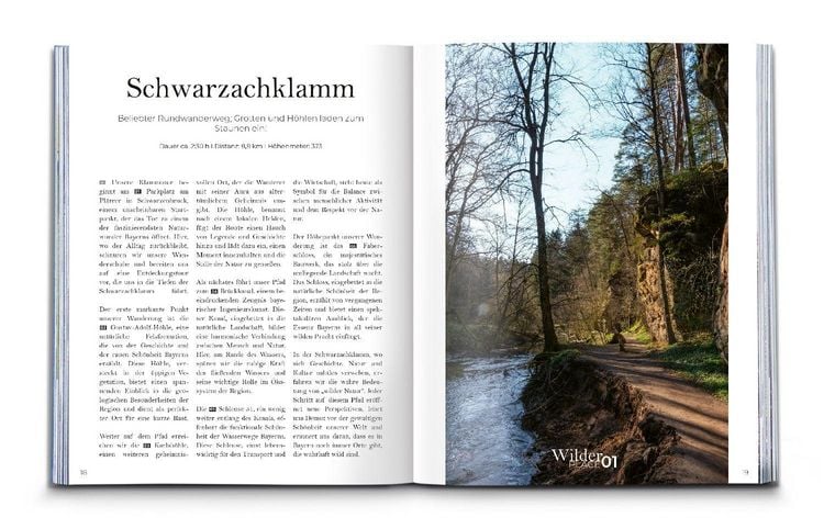 Produktbild: Wilder Places - 30 Streifz&uuml;ge & Wandertouren - Bayerns wilde Gew&auml;sser