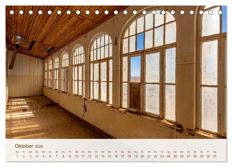 Produktbild: verlassene Sch&auml;tze (Tischkalender 2026 DIN A5 quer), CALVENDO Monatskalender