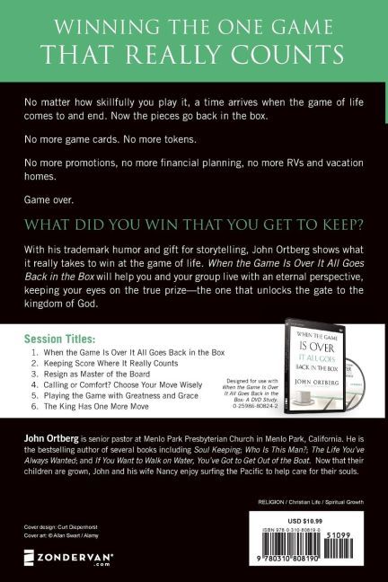 Produktbild: The When the Game Is Over, It All Goes Back in the Box Bible Study Participant's Guide