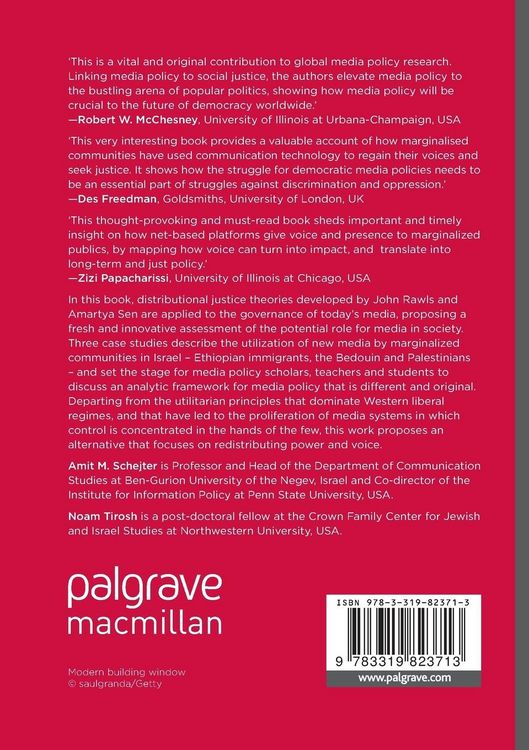 Produktbild: A Justice-Based Approach for New Media Policy
