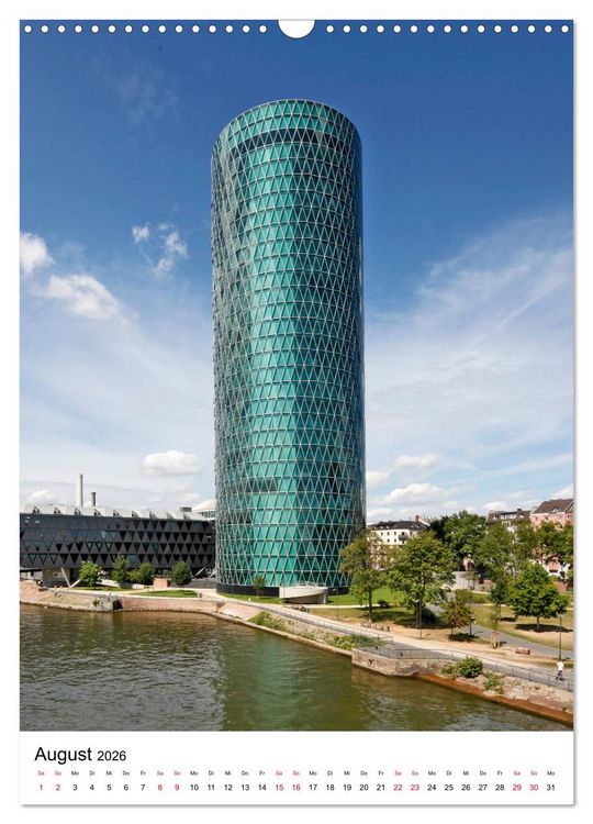 Produktbild: Frankfurt am Main vom Frankfurter Taxifahrer Petrus Bodenstaff (Wandkalender 2026 DIN A3 hoch), CALVENDO Monatskalender