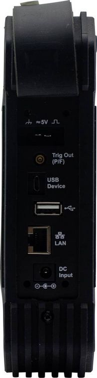 Produktbild: VOLTCRAFT DSO-5104H Hand-Oszilloskop 100 MHz 4-Kanal 1 GSa/s 40 Mpts 14 Bit Digital-Speicher (DSO), Handger&auml;t 1 St.
