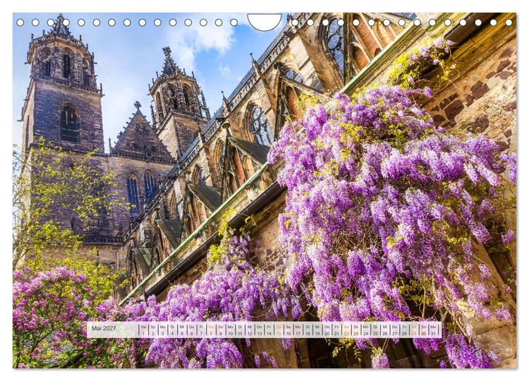 Produktbild: Sch&ouml;nes Magdeburg (Wandkalender 2027 DIN A4 quer), CALVENDO Monatskalender