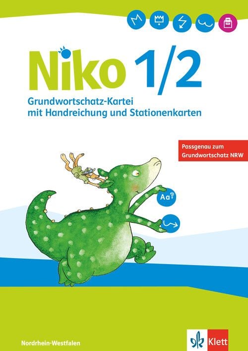 Produktbild: Niko Sprachbuch 1/2. Grundwortschatzkartei, Ausgabe NRW Klasse 1/2