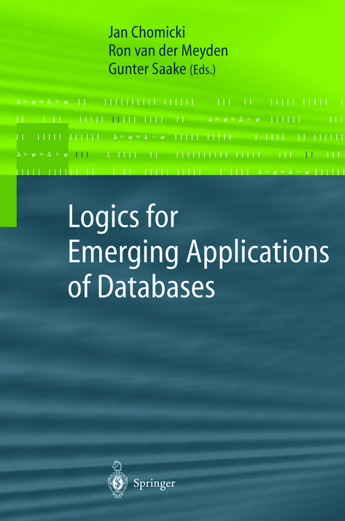 Produktbild: Logics for Emerging Applications of Databases