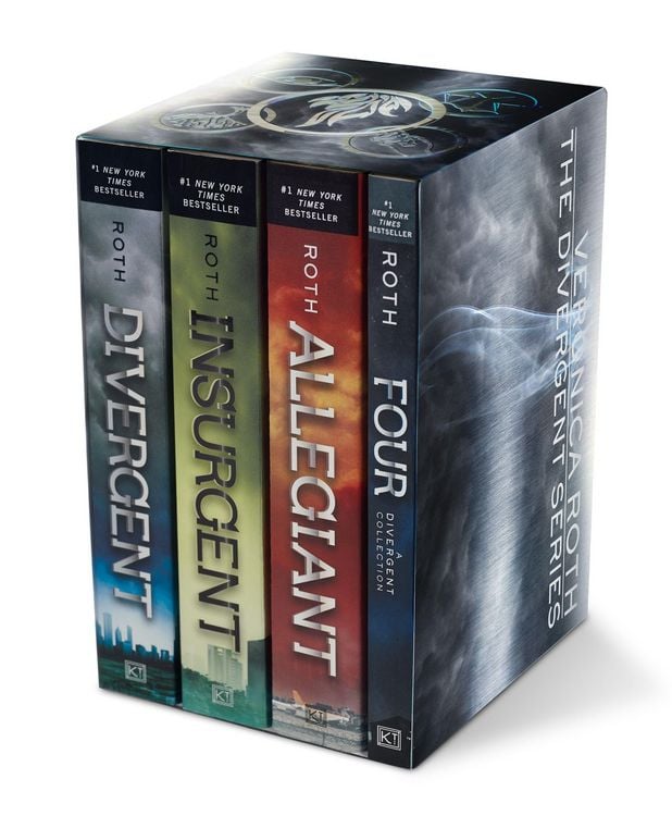 Produktbild: Divergent Series Set: Divergent, Insurgent, Allegiant, Four