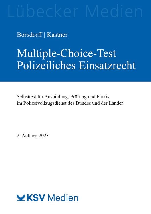 Produktbild: Multiple-Choice-Test Polizeiliches Einsatzrecht