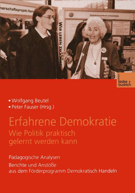 Produktbild: Erfahrene Demokratie. Wie Politik praktisch gelernt werden kann