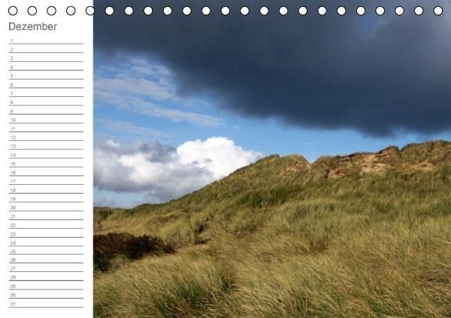 Produktbild: Sylter D&uuml;nen (Tischkalender immerw&auml;hrend DIN A5 quer)