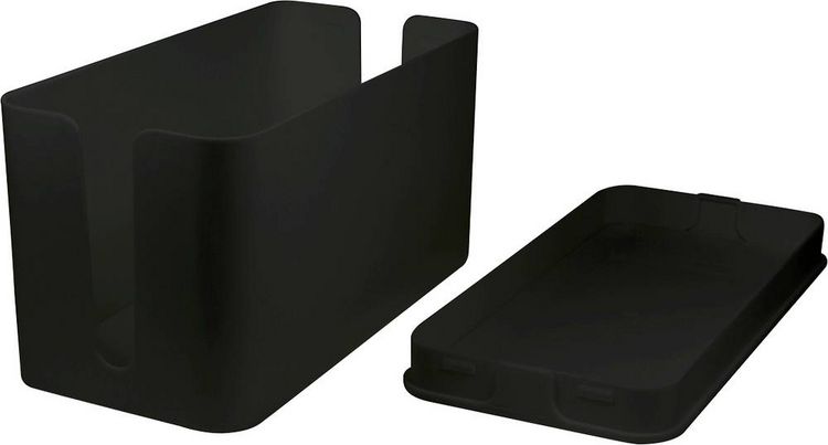 Produktbild: LogiLink KAB0060 Kabel-Geh&auml;use 115 x 235 x 120 Kunststoff Schwarz 1 St.