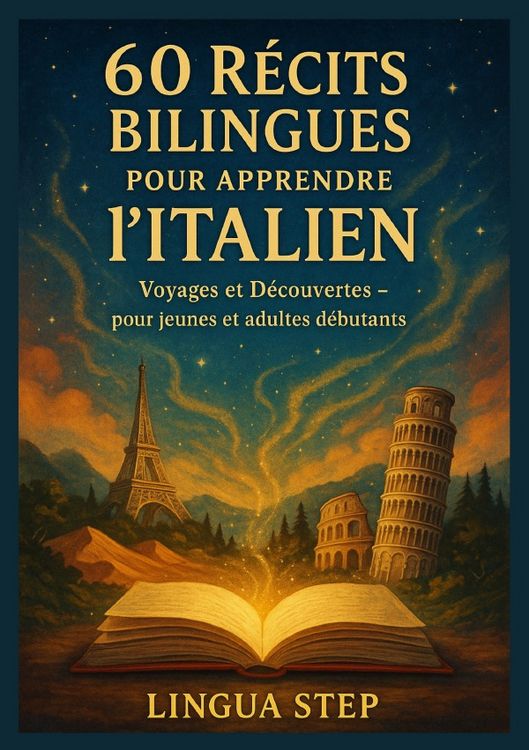 Produktbild: 60 R&eacute;cits Bilingues pour Apprendre l&rsquo;Italien: Voyages et D&eacute;couvertes