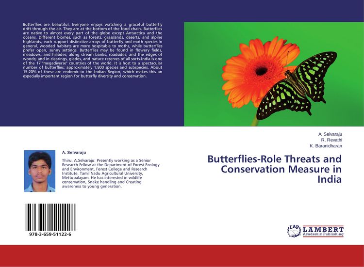 Produktbild: Butterflies-Role Threats and Conservation Measure in India