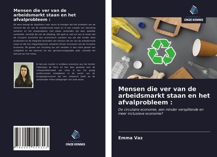 Produktbild: Mensen die ver van de arbeidsmarkt staan en het afvalprobleem :