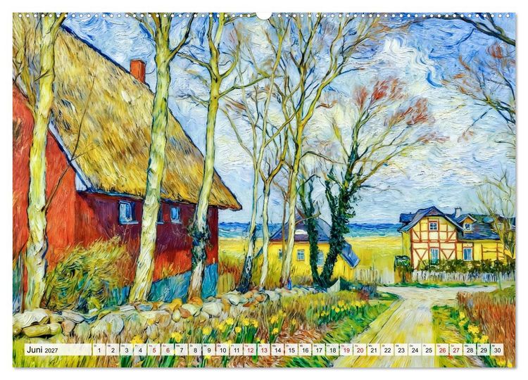 Produktbild: Nordische Impressionen - K&uuml;sten, St&auml;dte und Wasserwege (Wandkalender 2027 DIN A2 quer), CALVENDO Monatskalender