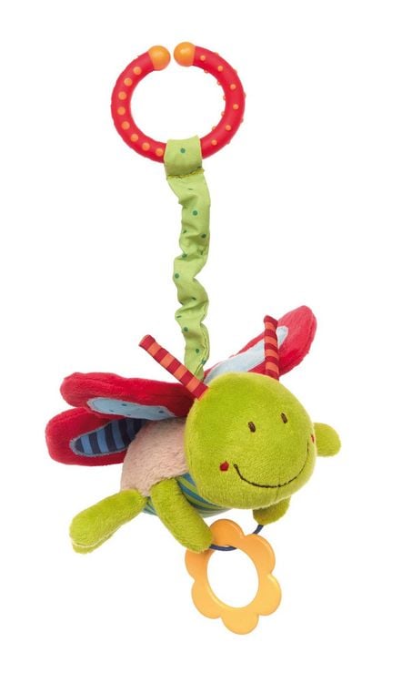 Produktbild: sigikid 42206 - Anh&auml;nger Rattel-Schmetterling Kinderbunt