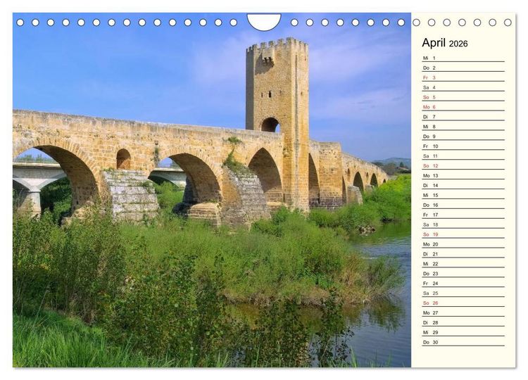 Produktbild: R&ouml;mische Bauwerke in Europa (Wandkalender 2026 DIN A4 quer), CALVENDO Monatskalender