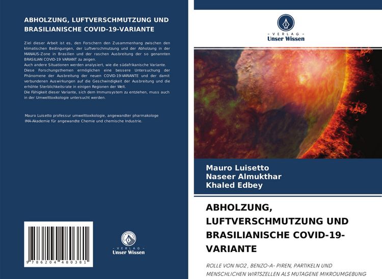 Produktbild: Abholzung, Luftverschmutzung und Brasilianische Covid-19-Variante