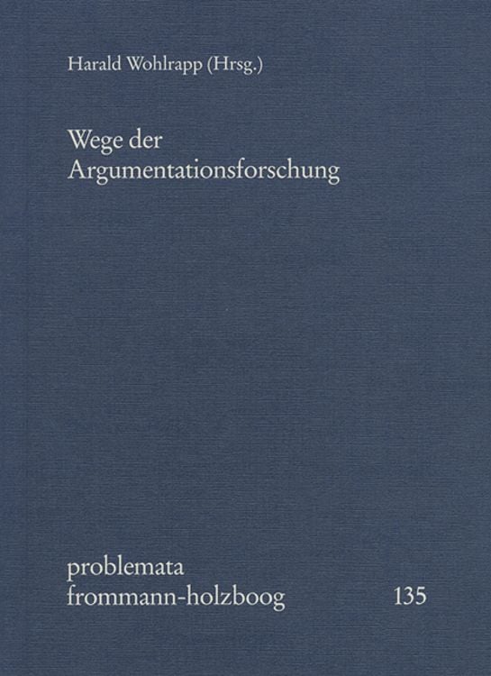 Produktbild: Wege der Argumentationsforschung