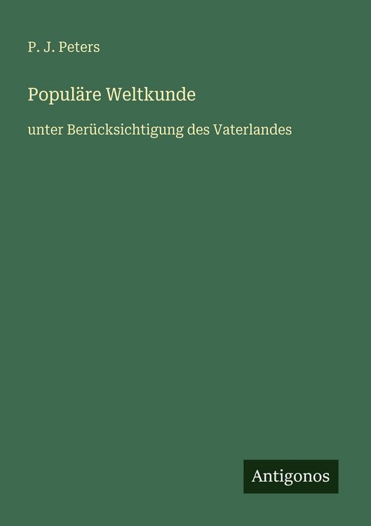 Produktbild: Popul&auml;re Weltkunde