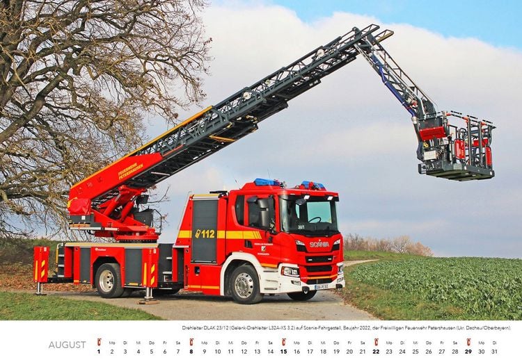 Produktbild: Feuerwehr Kalender 2027 Wandkalender