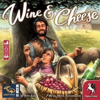 Produktbild: Wine & Cheese (Deep Print Games) (English Edition)