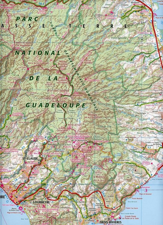 Produktbild: Guadeloupe 1 : 80 000
