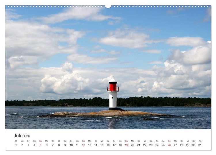 Produktbild: Leuchtt&uuml;rme und Leuchtfeuer an der Ostsee (hochwertiger Premium Wandkalender 2026 DIN A2 quer), Kunstdruck in Hochglanz