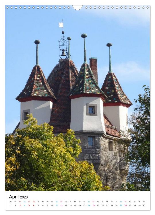 Produktbild: Stauferstadt Schw&auml;bisch Gm&uuml;nd (Wandkalender 2026 DIN A3 hoch), CALVENDO Monatskalender