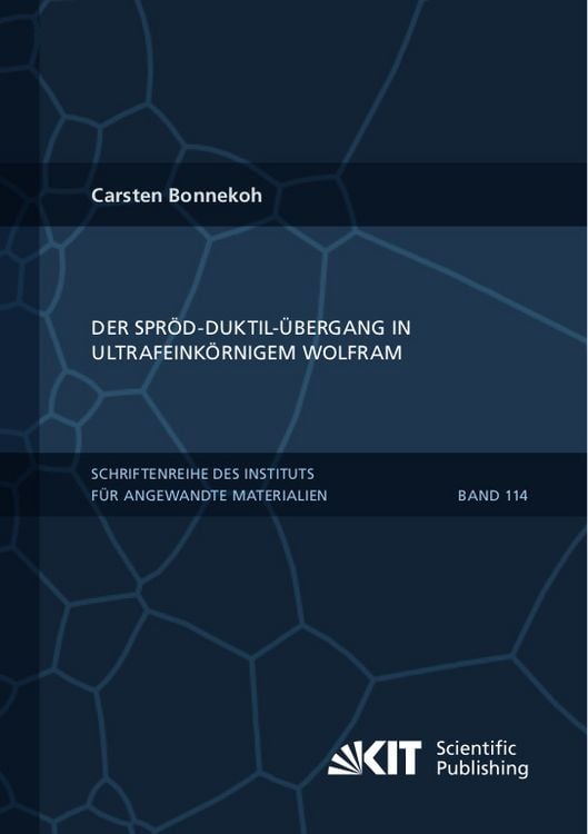 Produktbild: Der Spr&ouml;d-duktil-&Uuml;bergang in ultrafeink&ouml;rnigem Wolfram