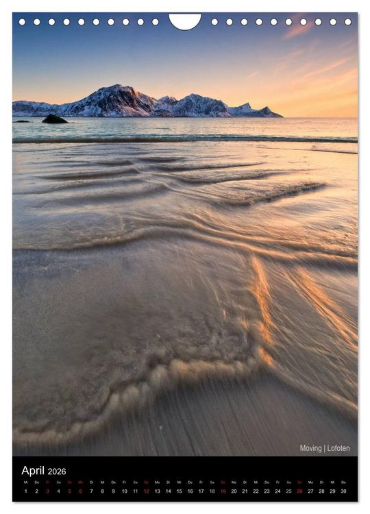 Produktbild: Northern Norway (Wandkalender 2026 DIN A4 hoch), CALVENDO Monatskalender