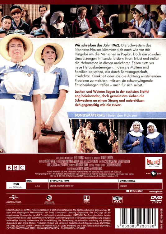 Call the Midwife - Ruf des Lebens - Staffel 6 [3 DVDs]