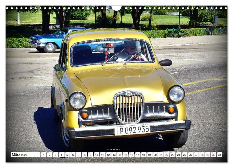 Produktbild: Oldtimer Rarit&auml;ten - Britische Traditionsmarken (Wandkalender 2026 DIN A3 quer), CALVENDO Monatskalender