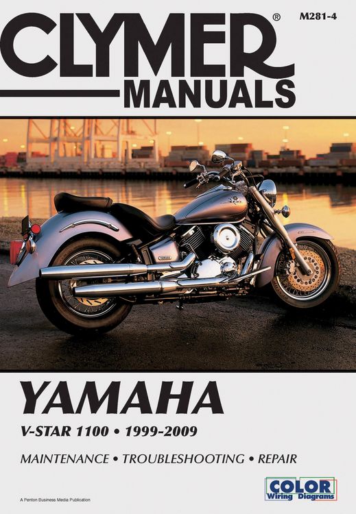Produktbild: Yamaha V-Star 1100 Series Motorcycle (1999-2009) Service Repair Manual