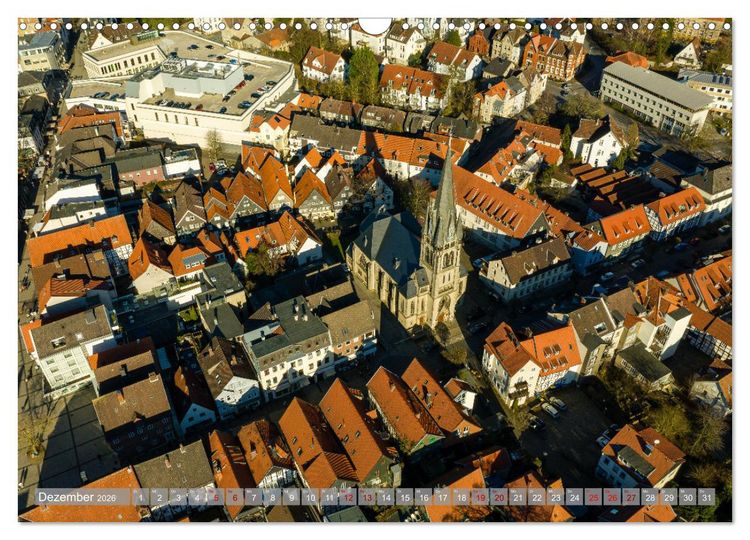 Produktbild: Ein Blick auf Detmold (Wandkalender 2026 DIN A3 quer), CALVENDO Monatskalender