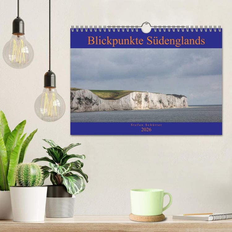 Produktbild: Blickpunkte S&uuml;denglands (Wandkalender 2026 DIN A4 quer), CALVENDO Monatskalender