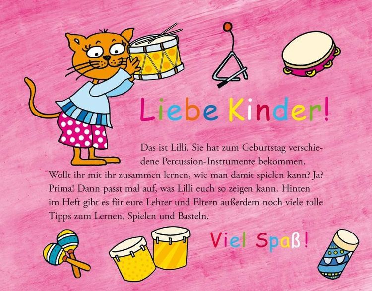 Lillis Percussionschule (mit CD)