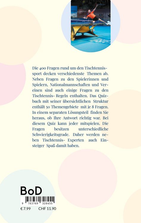 Produktbild: Tischtennisquiz