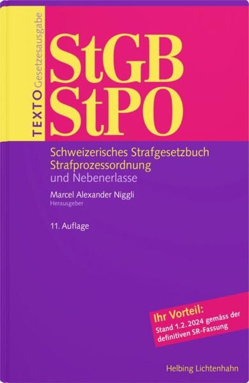 Produktbild: Texto Stgb/stpo