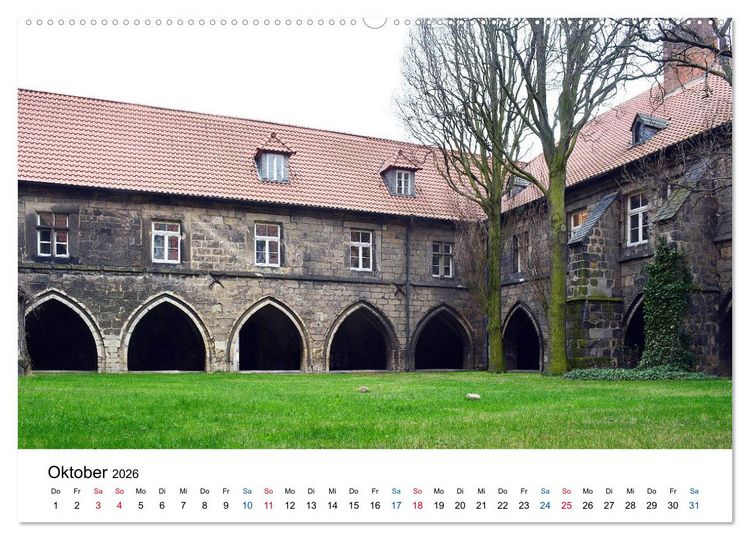 Produktbild: Die Stra&szlig;e der Romanik (hochwertiger Premium Wandkalender 2026 DIN A2 quer), Kunstdruck in Hochglanz
