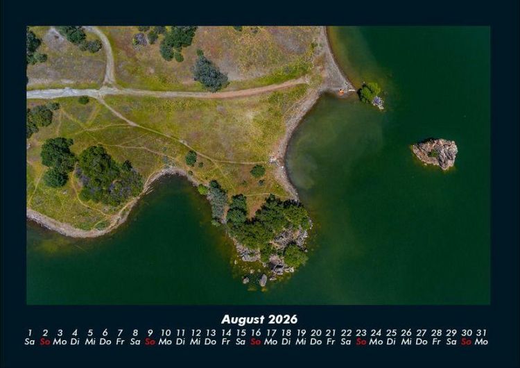 Produktbild: Landschaftskalender 2026 Fotokalender DIN A4