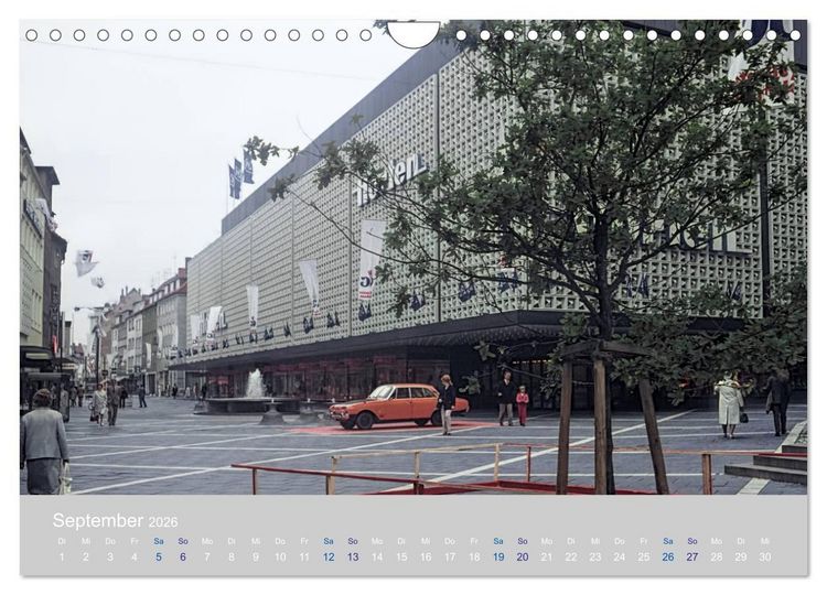 Produktbild: Hildesheim - damals ... (Wandkalender 2026 DIN A4 quer), CALVENDO Monatskalender