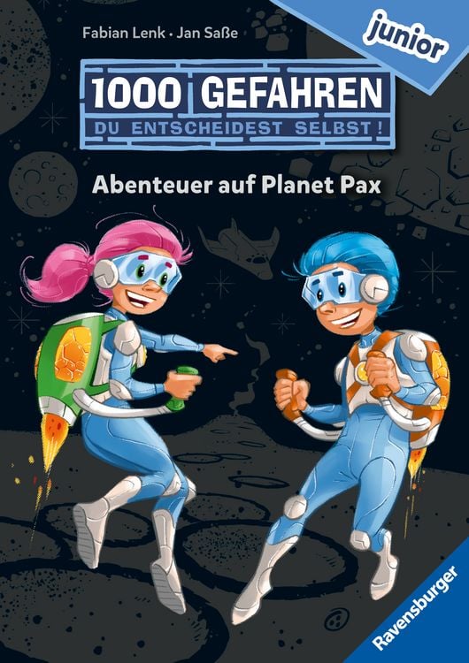 Produktbild: 1000 Gefahren junior - Abenteuer auf Planet Pax (Erstlesebuch mit 'Entscheide selbst'-Prinzip für Kinder ab 7 Jahren)