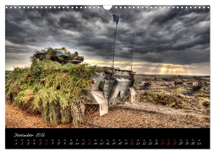 Produktbild: Sch&uuml;tzenpanzer Marder (Wandkalender 2026 DIN A3 quer), CALVENDO Monatskalender